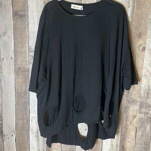 Cheyenne Hi-Low Tunic Top Lagenlook NWT